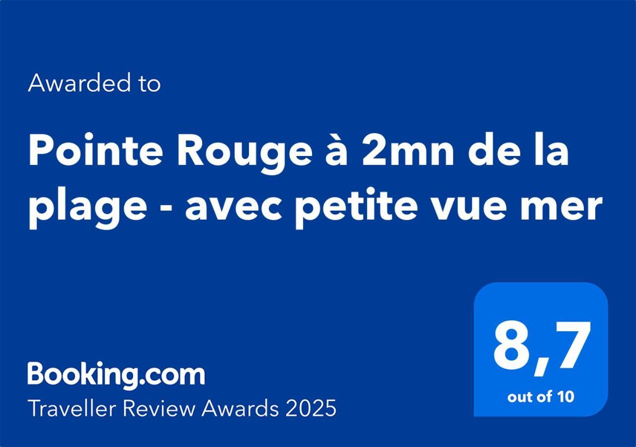 מרסיי Pointe Rouge A 2Mn De La Plage - Avec Petite Vue Mer מראה חיצוני תמונה